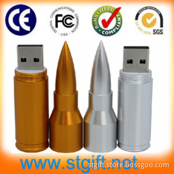 Pen Drive Use 1GB~256GB 2014 Bullet Metal USB Flash Drive